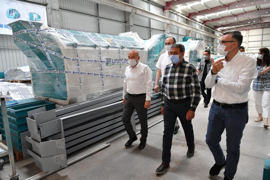 Balıkesir Governor Hasan ŞILDAK and Bandırma District Governor Günhan YAZAR Visited Yemtar